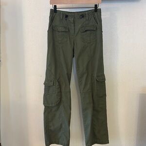 Brandy ♥️ Melville Olive Green Utility/ Cargo Pants One Size